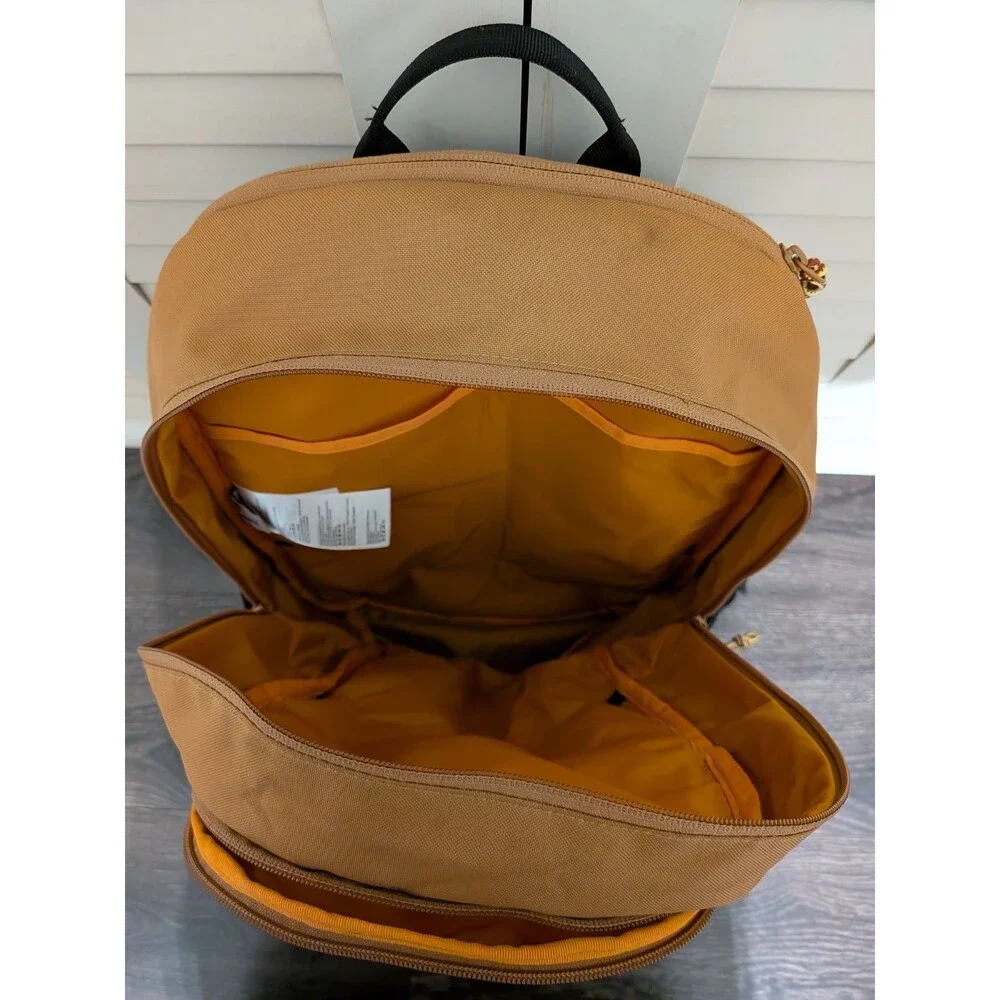 Timberland Calverton Backpack Brown-Black/20.5in x 12.6 x 6.7 / 26 Liter Volume